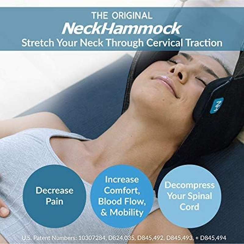 The Original Neck Hammock Neck Stretcher - Cervical Traction Device for Neck Decompression - Portable Device for Neck Tension Relief - Image 2