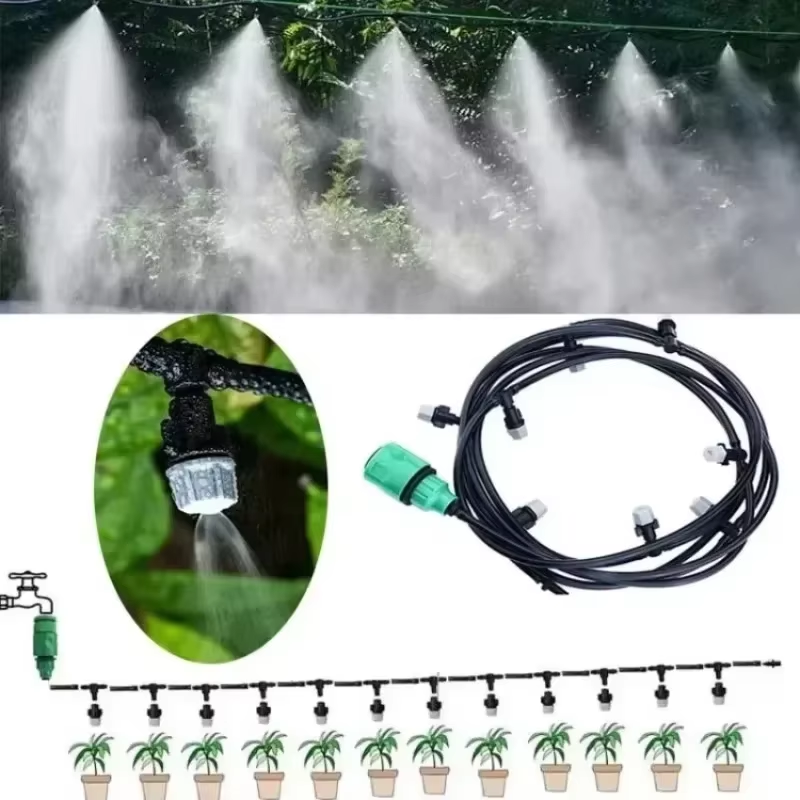 Premium Automatic Drip Irrigation System for Efficient Garden Watering and Cooling - Image 3