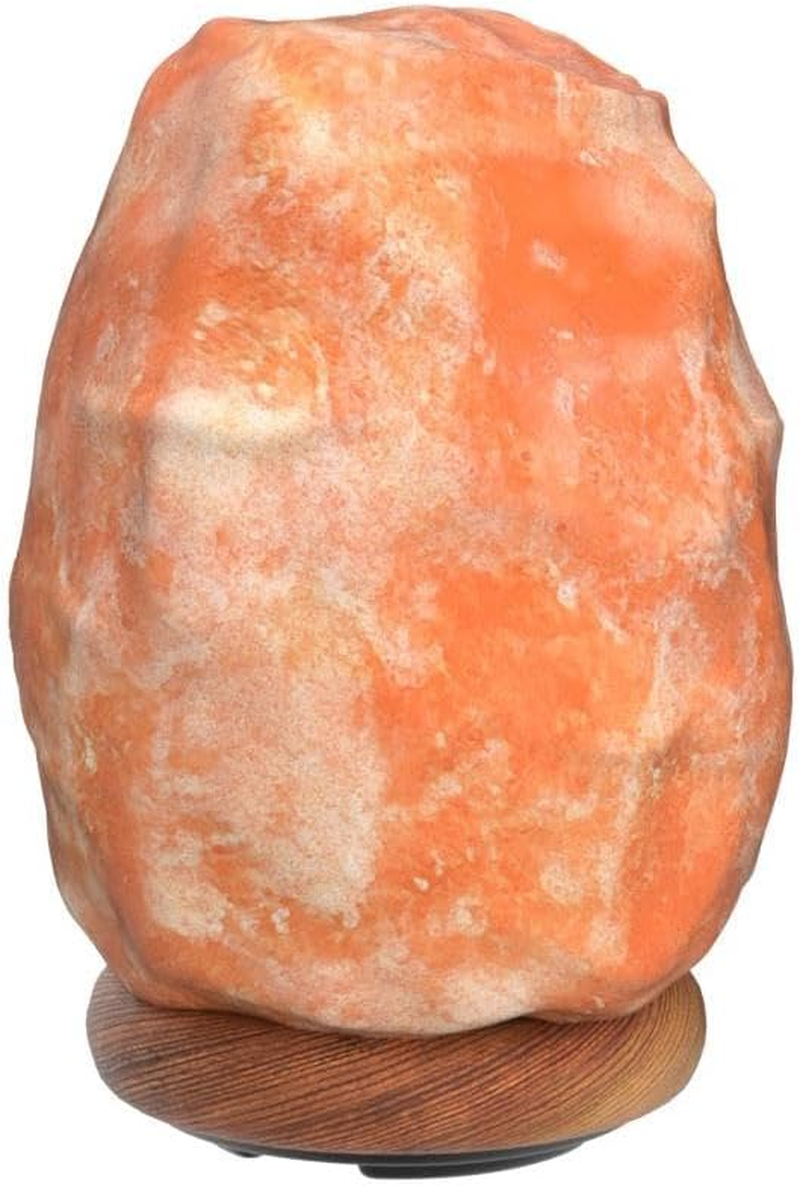 WBM Salt Lamp - USB Himalayan Salt Lamp with Touch Dimmer Control, Natural Pink Crystal, 5-7 Lbs, Wooden Base, LED Bulb, Room Decor, Home Decor, Relaxation, Ambiance, Gift - Image 5